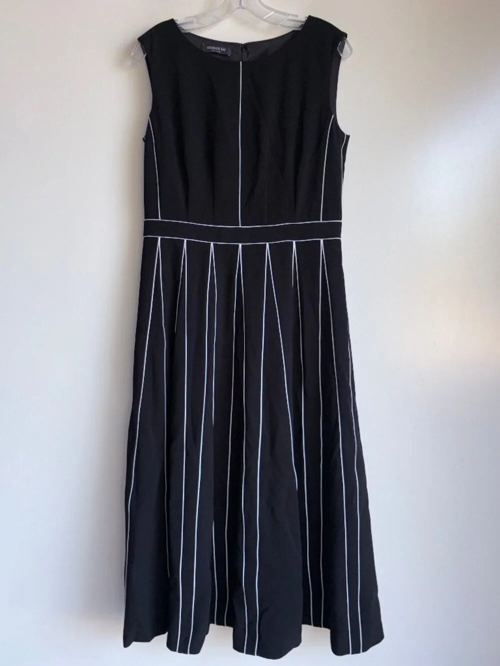 Lafayette 148 New York Mariposa Finesse Crepe Dress Size 8